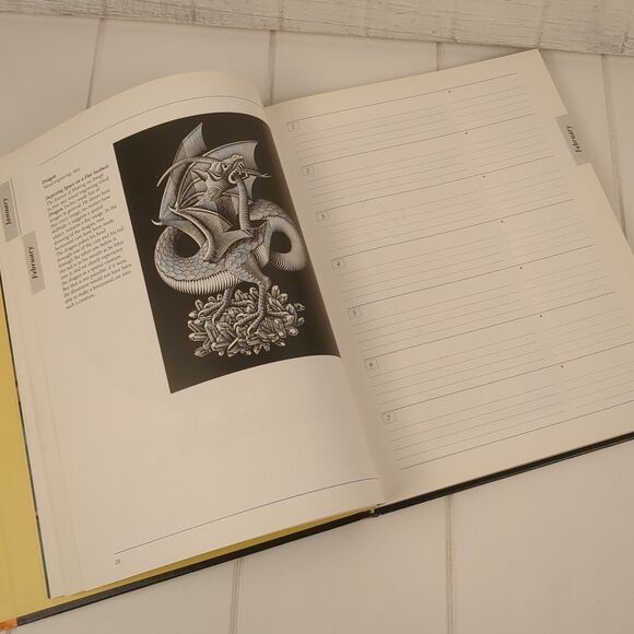 M. C. Escher Daybook & Journal Bruno Ernst 1995 Artbooks Good Condition Unused - Picture 7 of 15